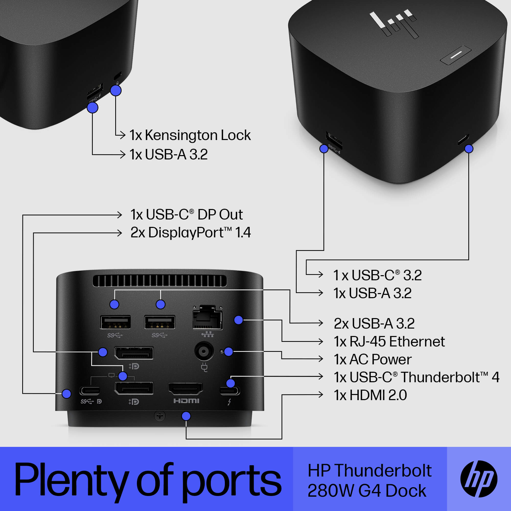 HP Thunderbolt Dock 280W G4