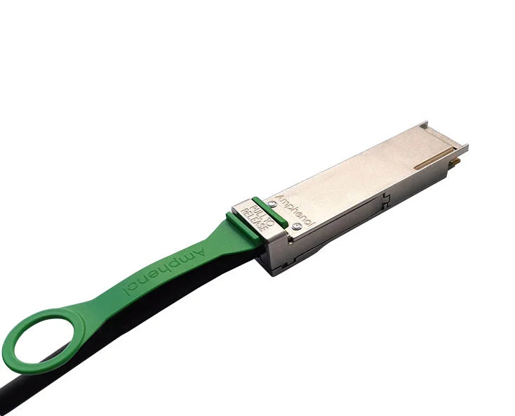 Amphenol Cable QSFP to QSFP 112G, 32AWG, 0.5M, Ethernet