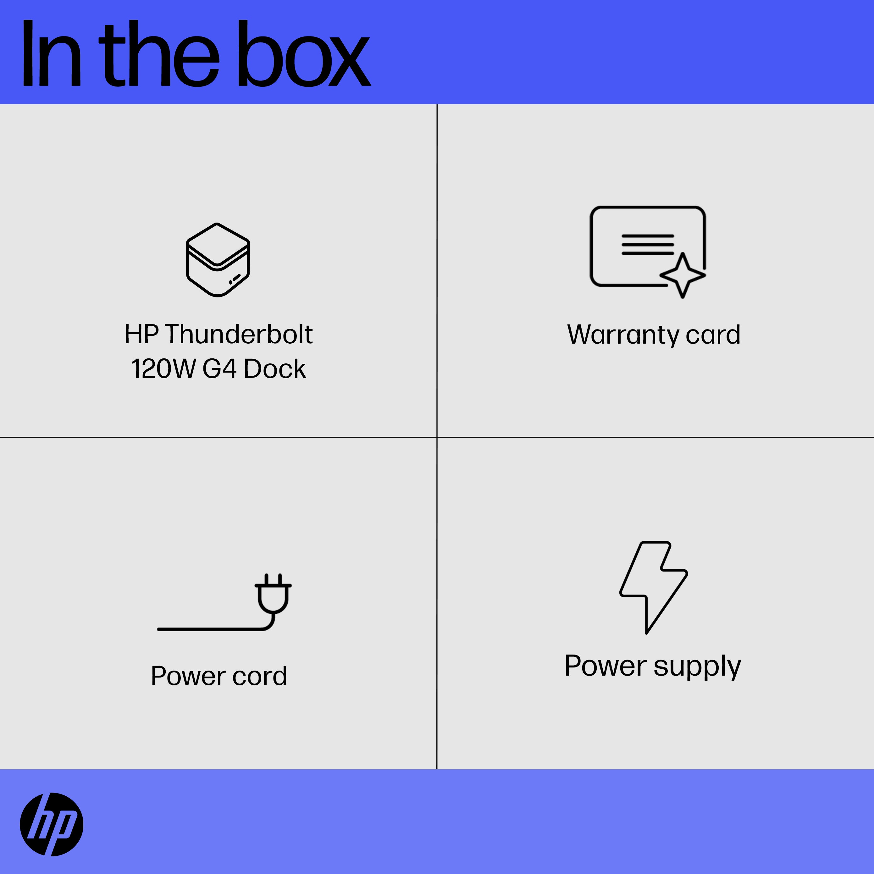 HP Thunderbolt Dock 120W G4