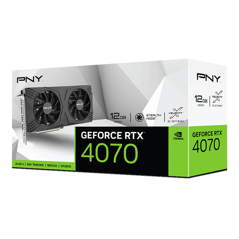 PNY GeForce RTX™ 4070 12 Go VERTO™